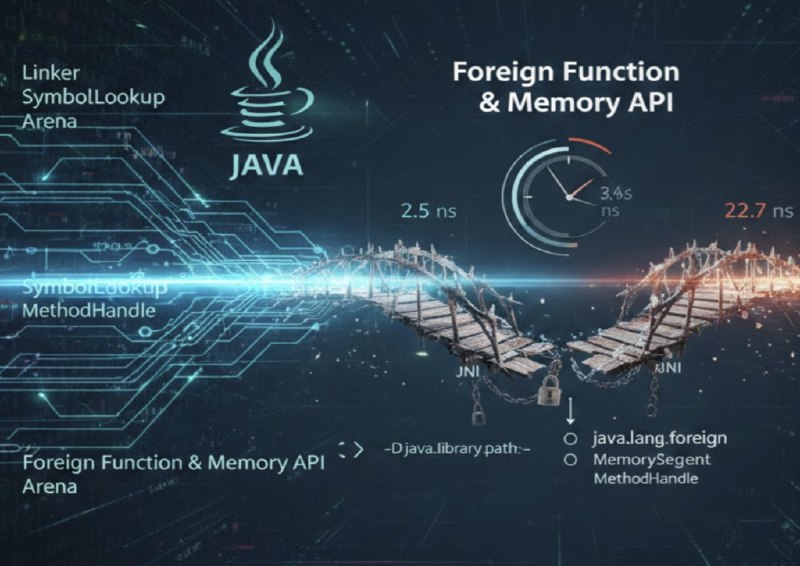 A new way to call C from Java: how fast is it?