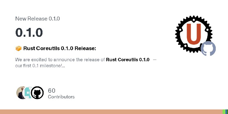 Release 0.1.0 · uutils/coreutils