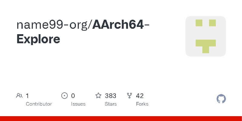 GitHub - name99-org/AArch64-Explore