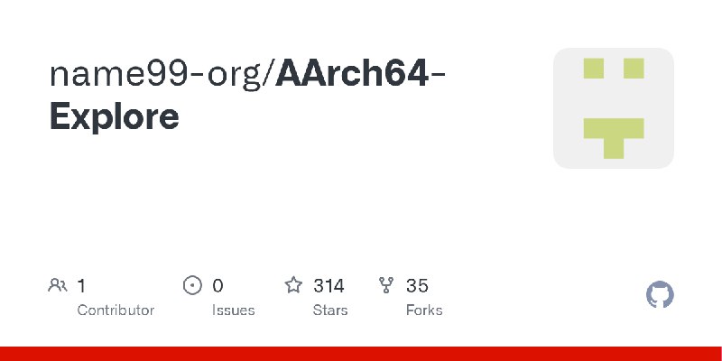 GitHub - name99-org/AArch64-Explore