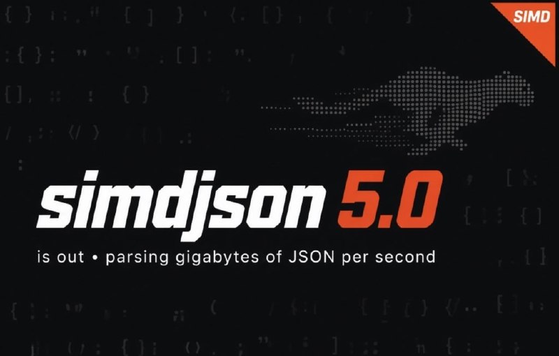 simdjson 5.0 is out
