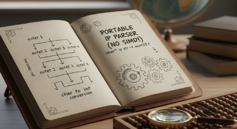 Parsing IP addresses quickly (portably, without SIMD magic)