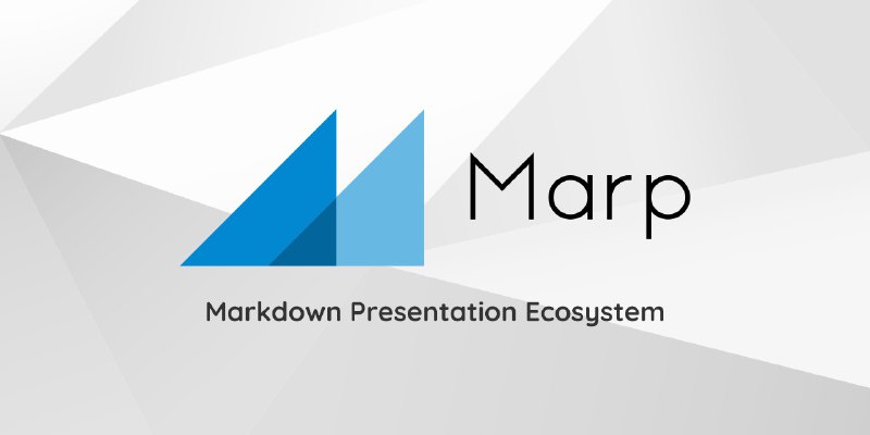 Marp: Markdown Presentation Ecosystem