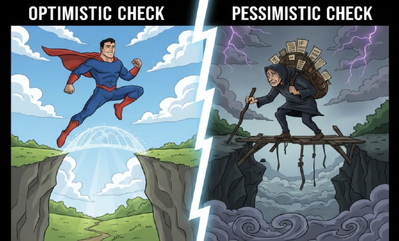 Performance trick : optimistic vs pessimistic checks