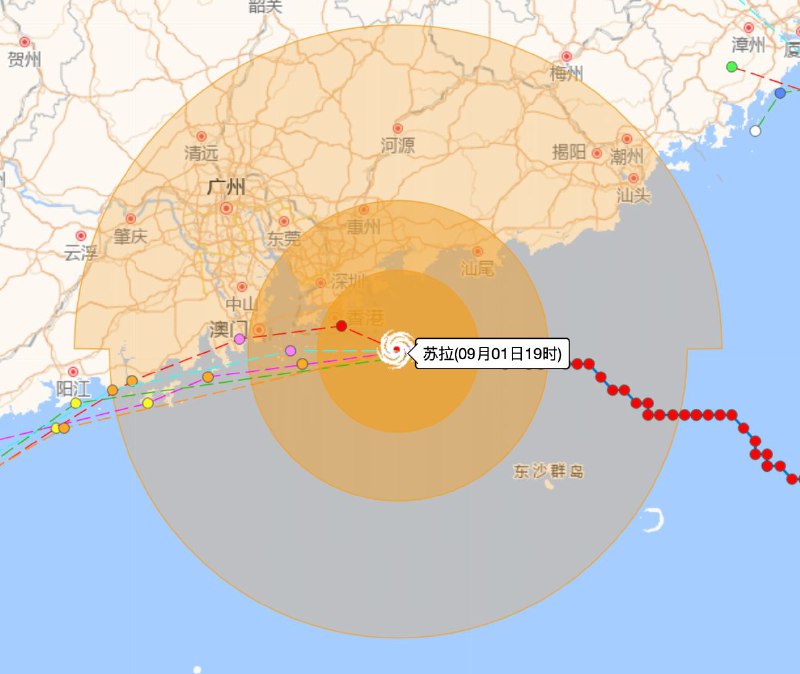 HKG和SZX都suspend operation了，CAN居然还在normal operation