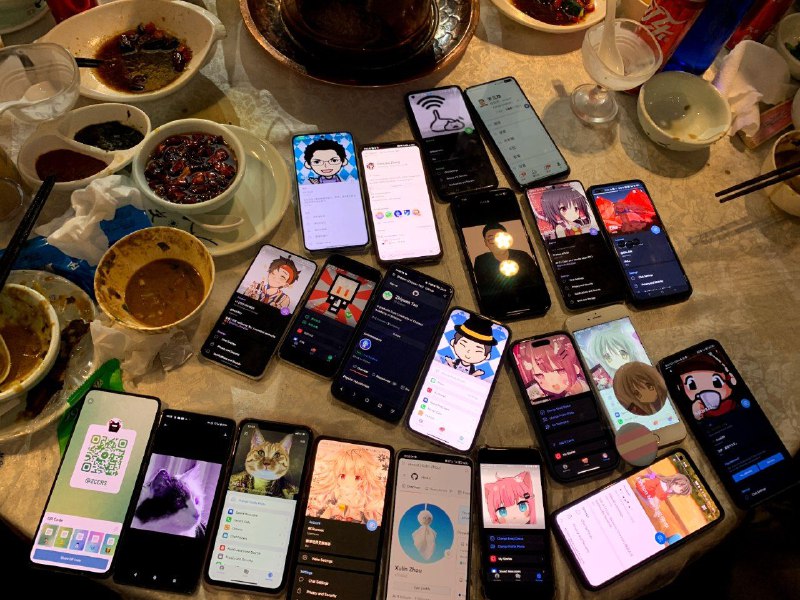 感谢被圣光照耀的算能陆总请吃