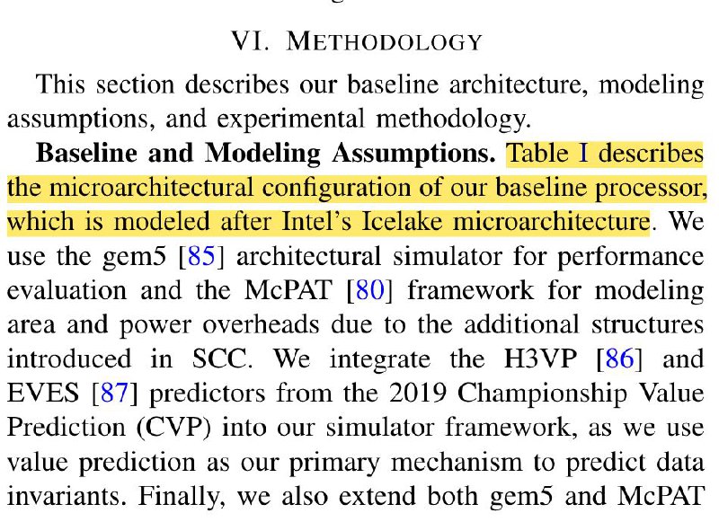 具体含义未知，另有两篇文章stated modeled after Icelake的没有出现值预测器（这三篇都是近年来自Intel Lab的论文）具体含义未知，另有两篇文章stated modeled after Icelake的没有出现值预测器（这三篇都是近年来自Intel Lab的论文）